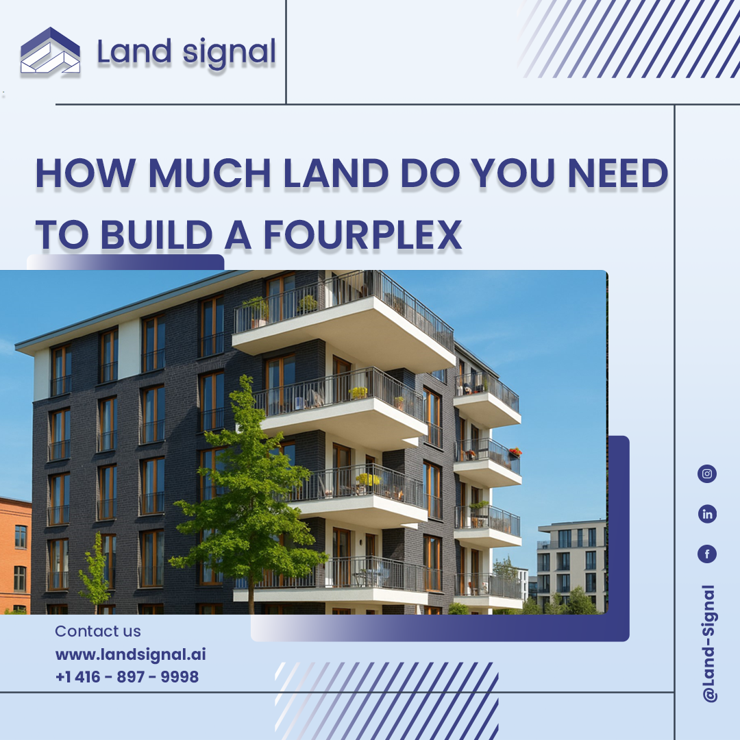 How Much Land do You Need to Build a Fourplex