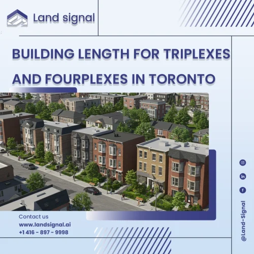 Building Length for Triplexes and Fourplexes in Toronto