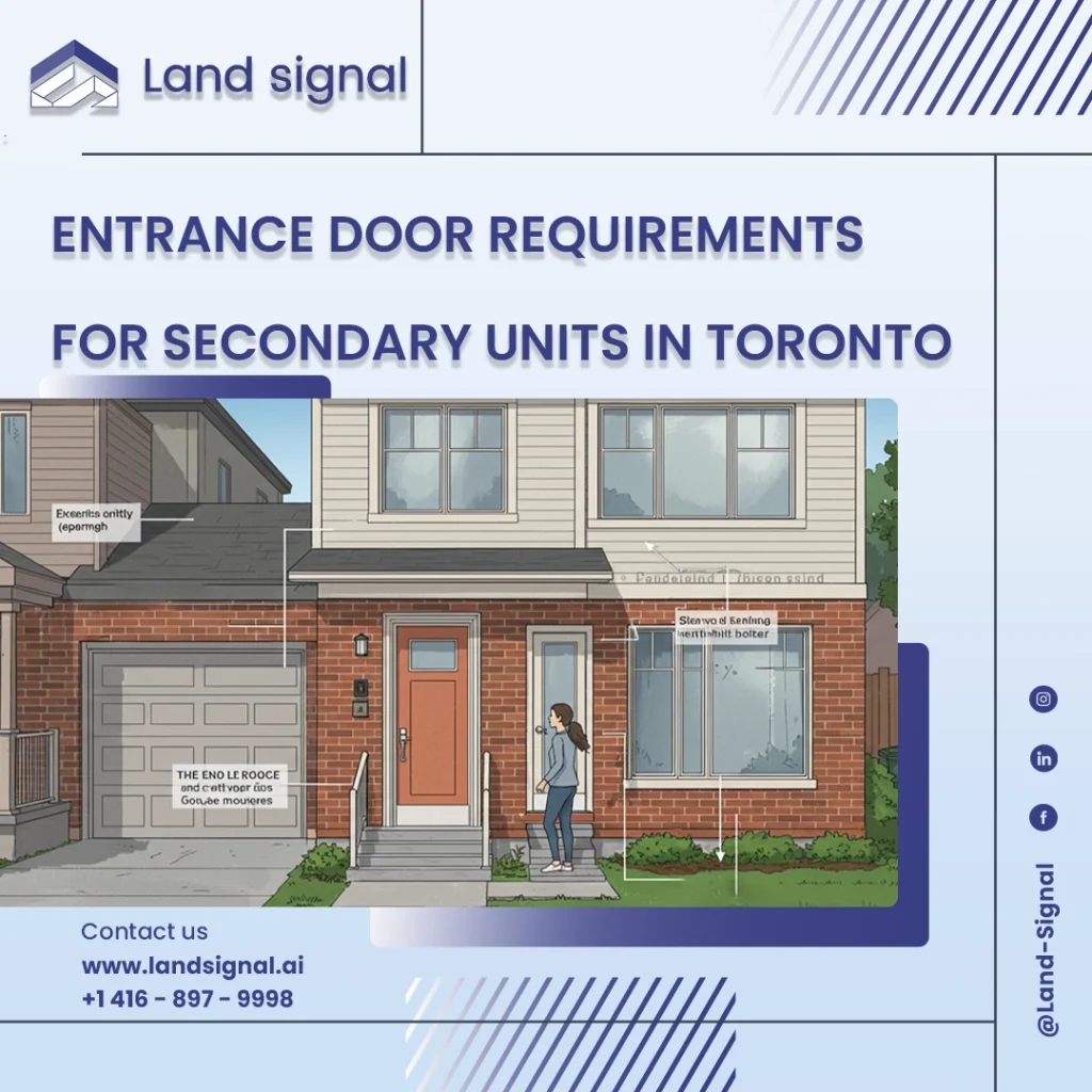 Entrance Door Requirements for Secondary Units in Toronto