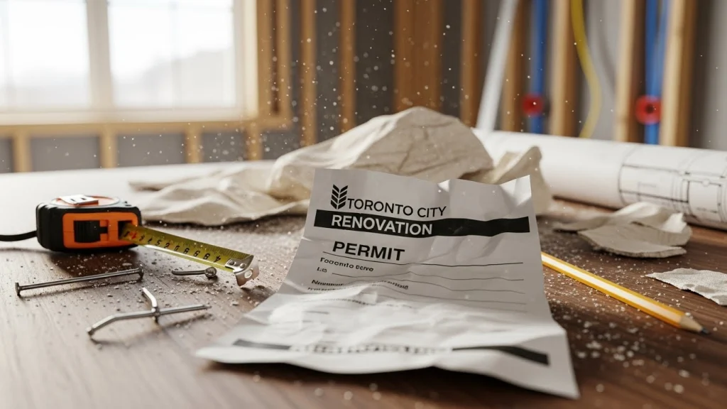 Kitchen Renovation Permit in Toronto