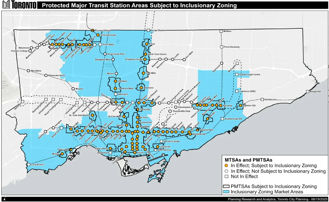 inclusionary zoning map