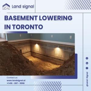Basement Lowering (Underpinning) in Toronto