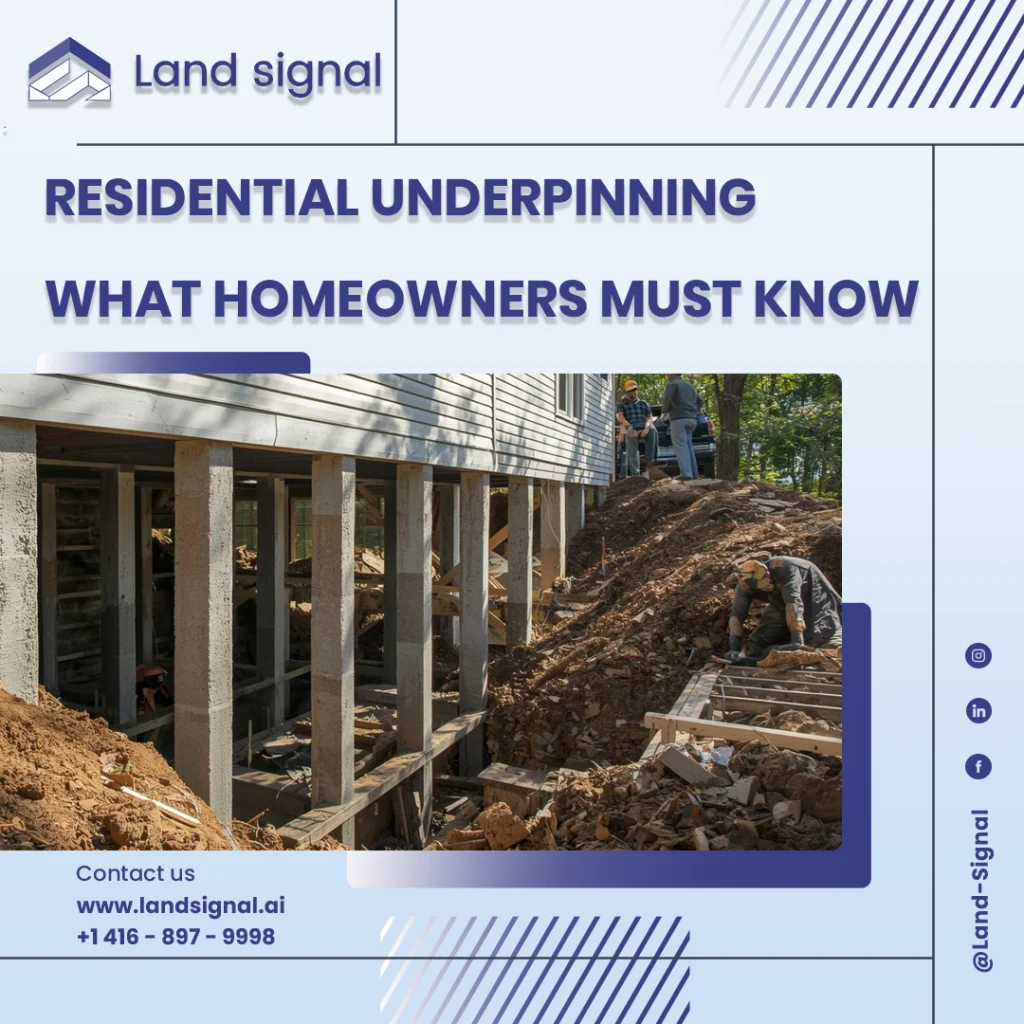 Residential Underpinning – What Homeowners Should Know