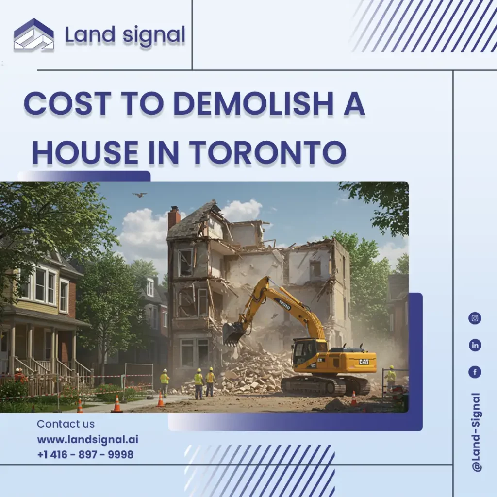 Cost to Demolish a House in Toronto