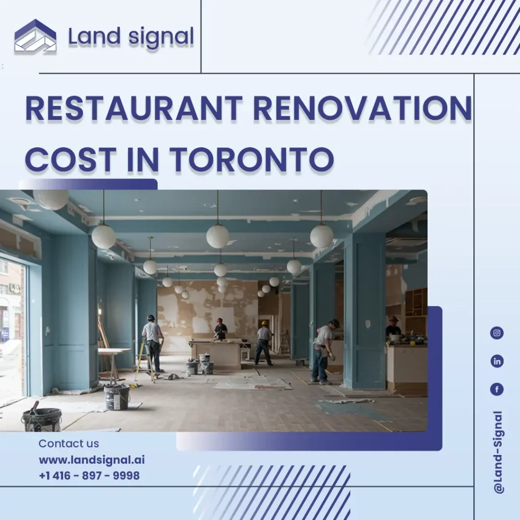 Restaurant Renovation Cost in Toronto