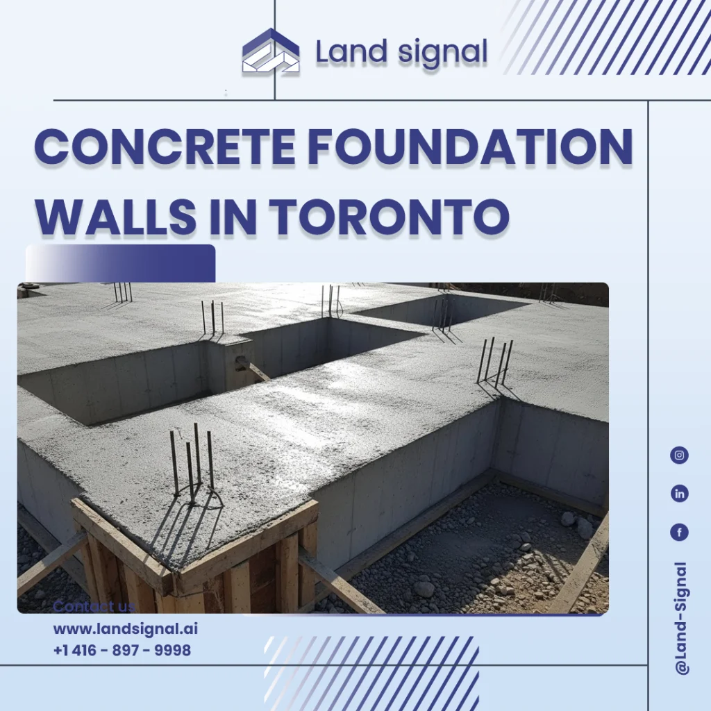 Concrete Foundation Walls in Toronto