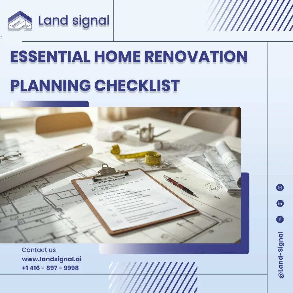 Essential Home Renovation Planning Checklist