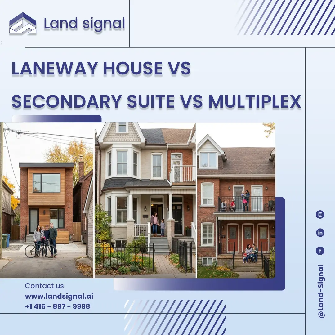 Laneway House vs Secondary Suite vs Multiplex