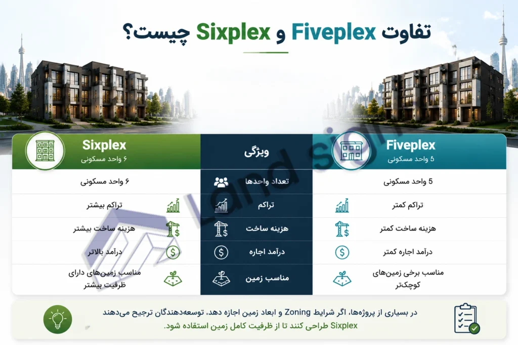 تفاوت Fiveplex و Sixplex چیست؟