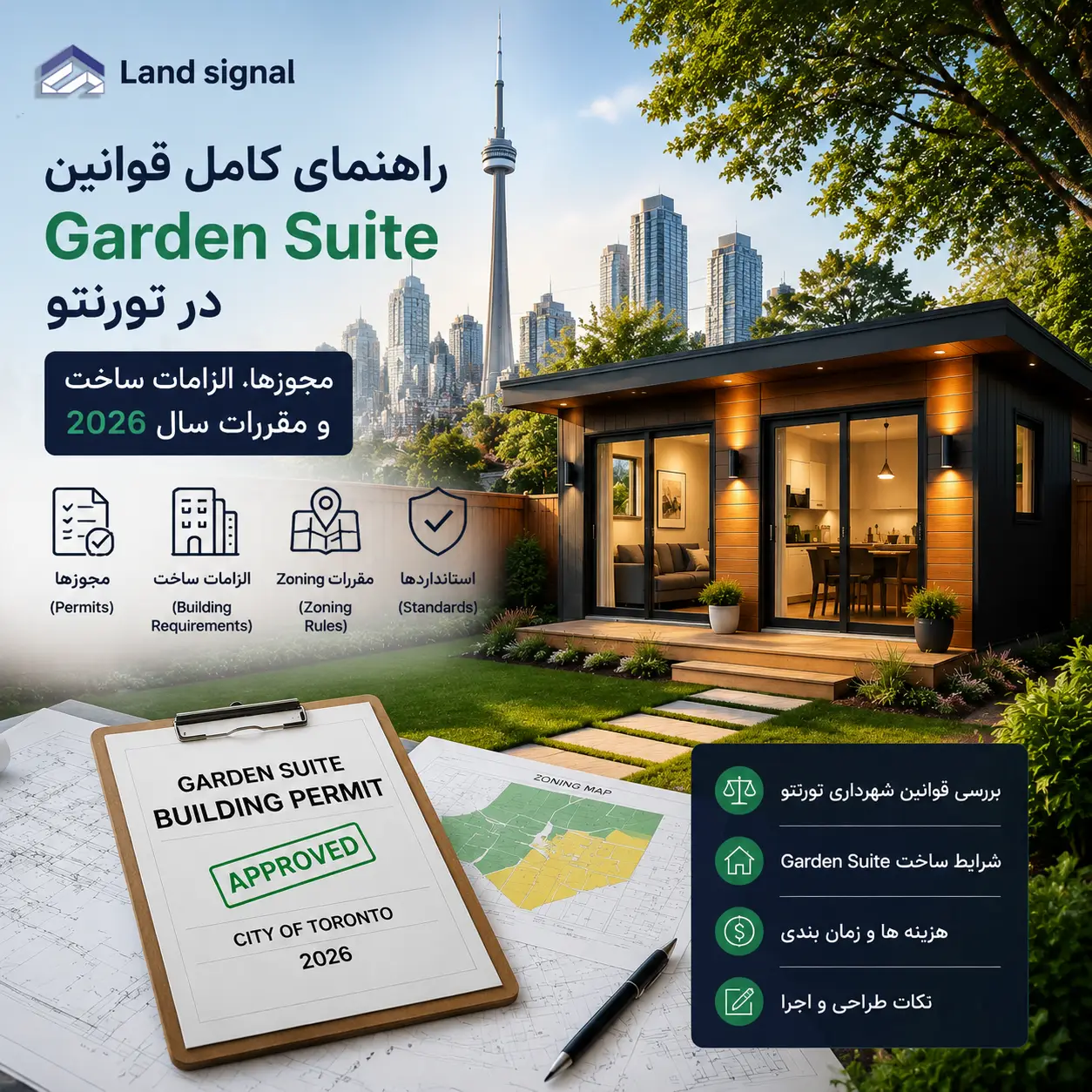 قوانین Garden Suite در تورنتو