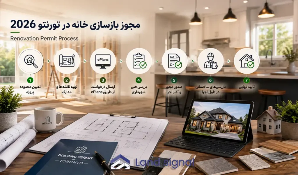 مراحل دریافت Renovation Permit در تورنتو