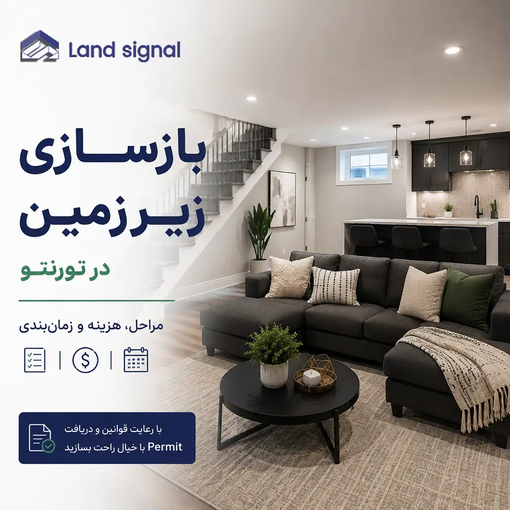 بازسازی زیرزمین در تورنتو ۲۰۲۶