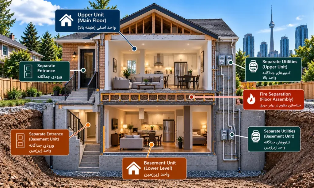 Duplex دقیقا چیست و چه تفاوتی با یک واحد ساده زیرزمین دارد؟
