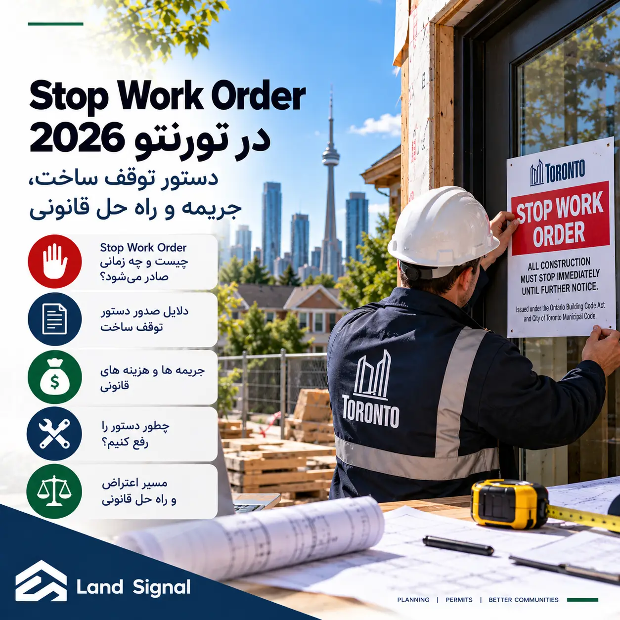 Stop Work Order در تورنتو