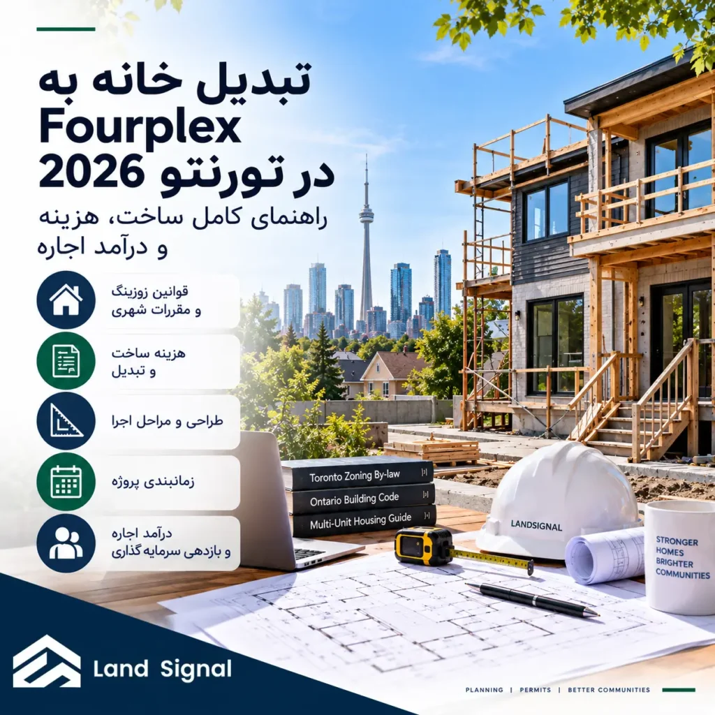 تبدیل خانه به Fourplex در تورنتو