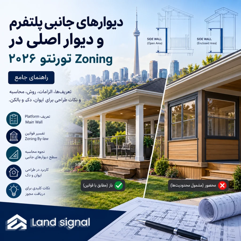 دیوارهای جانبی پلتفرم و دیوار اصلی در Zoning تورنتو ۲۰۲۶